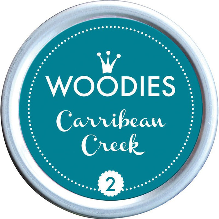 Colop Woodies Stamp Pad, 38mm, Carribean Creek CX350023