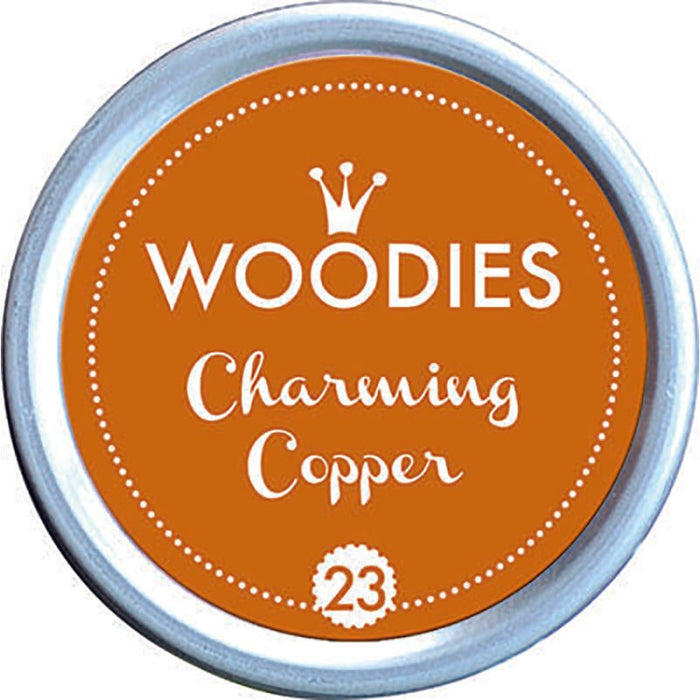 Colop Woodies Stamp Pad, 38mm, Charming Copper CX350024