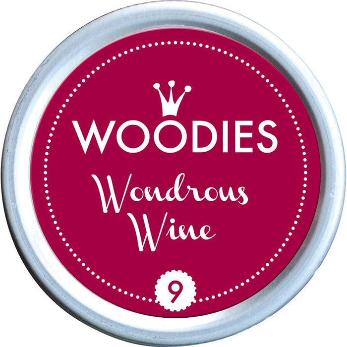 Colop Woodies Stamp Pad, 38mm, Wondrous Wine CX350033