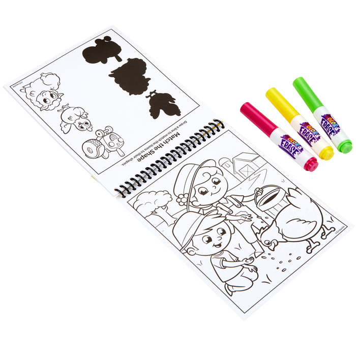 Color & Erase Reusable Activity Pad On the Farm CX1001885