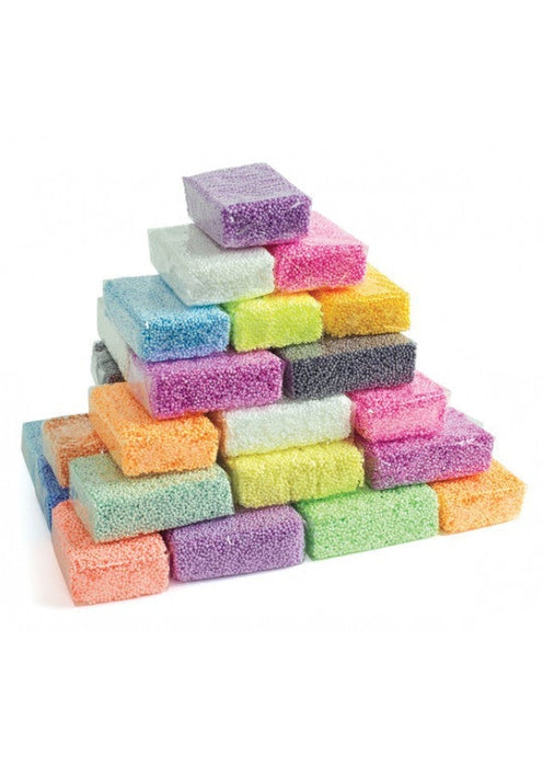 Colorations IncredibleFoam Assorted Colours Dough - Classroom Pack of 36 JA3067140
