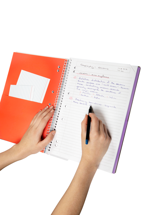 Colourhide A4 5 Subject Book, 250 pages AO1715899M