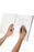 ColourHide A4 Black Polypropylene Cover Lecture Book 140 Page - Pack of 10 AO1719502J