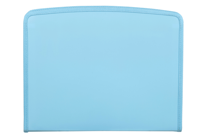 ColourHide A4 Zip-It Expanding File, Sky Blue AO9026032M