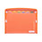 ColourHide A4 Zip-It Expanding File, Tangerine AO9026018M