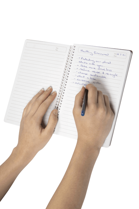 Colourhide A5 Polypropylene Cover 200 pages Notebook Assorted Colour Cover x Pack of 5 AO1717699M