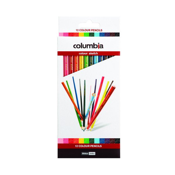 Columbia Coloursketch Colour Pencil Round Pack of 12 AO620012PCK
