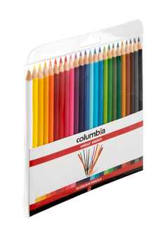 Columbia Coloursketch Colour Pencil Round Wallet of 24 AO620024WAL