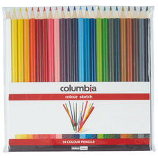 Columbia Coloursketch Colour Pencil Round Wallet of 24 AO620024WAL