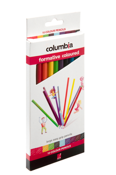 Columbia Formative Colour Pencil Round Pack of 10 AO621351PCK