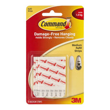 Command 3M Medium Refill Strips x 9's Pack (17021P) FP10355