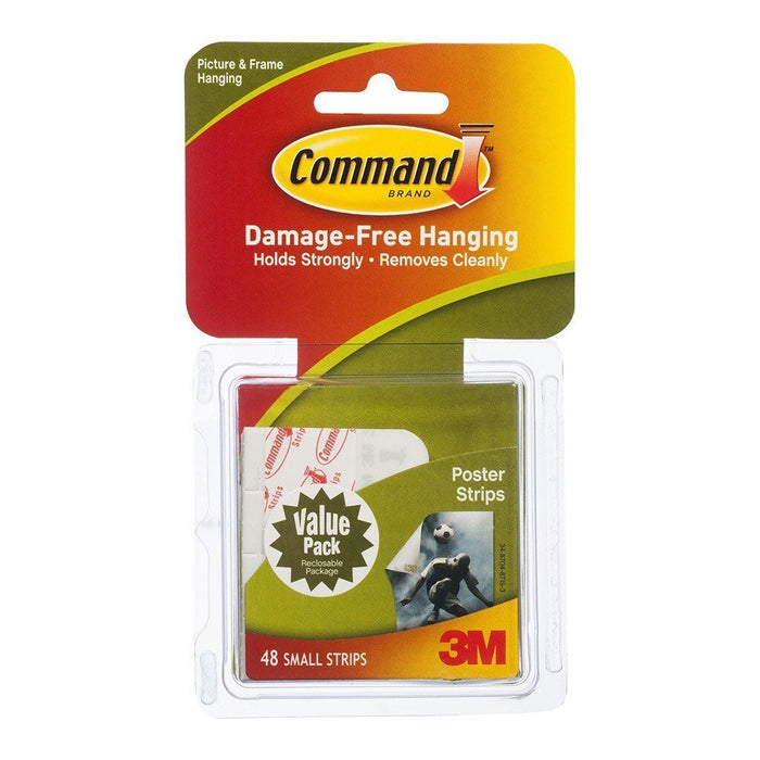 Command 3M Poster Strips x 48's Pack (17024-48ES) FP10375