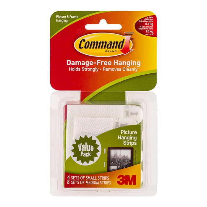 Command 3M Small & Medium Picture Hanging Strips (17203) FP10350