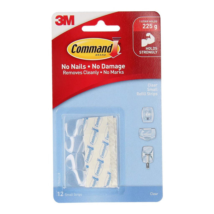 Command 3M Small Refill Strips x 12's Pack FP10378