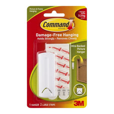 Command 3M Wire Backed Picture Hangers Large FP10295