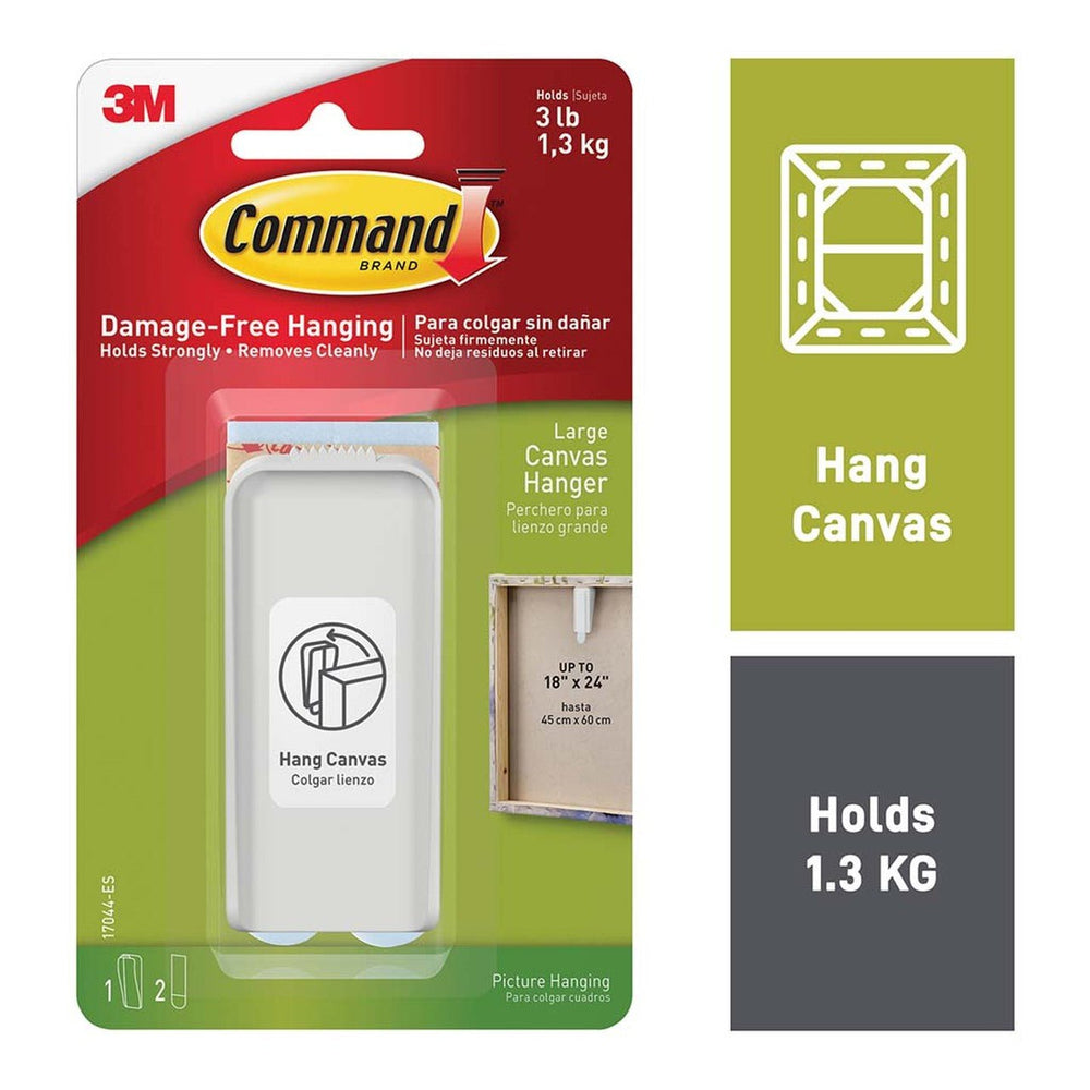 Command Canvas Hanger 17044 Large | Command — Discount Office