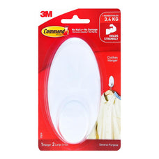 Command Clothes Hanger, White (17019-ES) FP11073