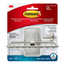 Command Soap Dish Satin Nickel (BATH34-SN-ES) FP10289