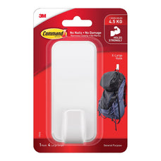 Command X-Large Utility Hook, White (17010-ES) FP11236
