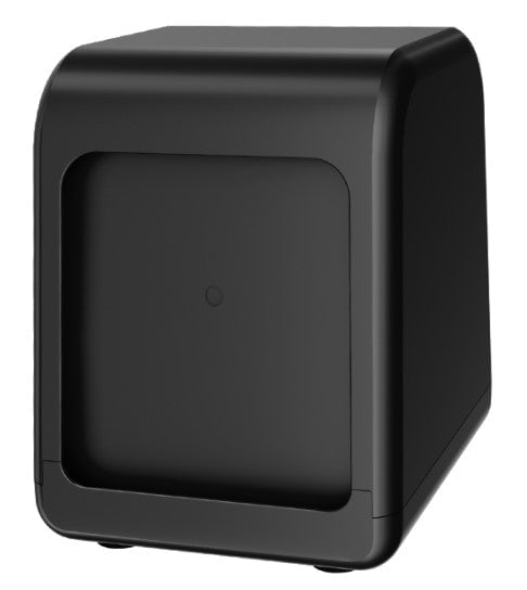 Compact Napkin Dispenser, Holds 250 Sheets - Black MPH27650