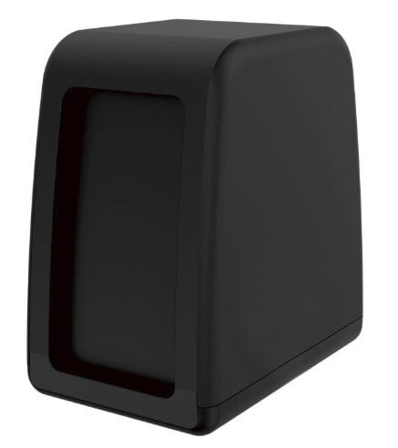 Compact Napkin Dispenser, Tall, Holds 250 Sheets - Black MPH27658