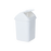 Compass 20L Rectangular Plastic Swing Top Bin White WE7640202
