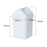 Compass 20L Rectangular Plastic Swing Top Bin White WE7640202