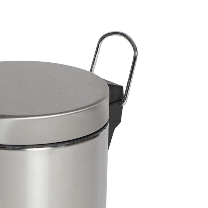 Compass 20L Round Stainless Steel Pedal Bin WE769920