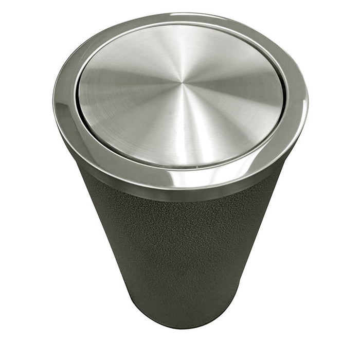Compass 30L Hammertone Swing Top Bin WE769430