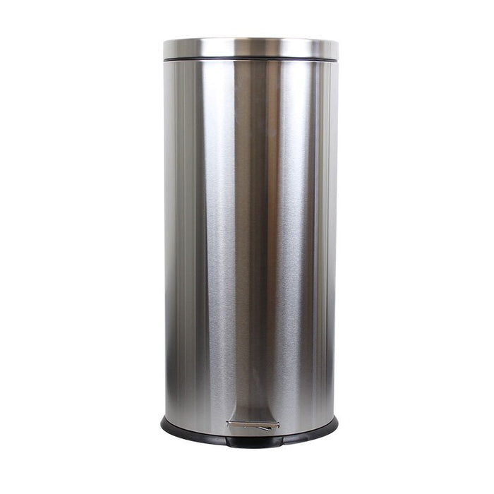 Compass 30L Round Stainless Steel Pedal Bin WE769930