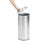 Compass 45L Stainless Steel Tidy Bin with Galvanised Liner with Handle WE761266