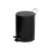 Compass 5L Round Black Powder Coated Pedal Bin WE76990501