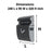 Compass Wall Mounted Ashtray Grey WE765323