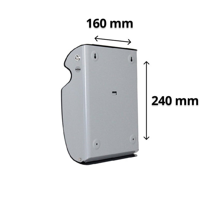 Compass Wall Mounted Ashtray Grey WE765323