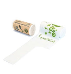 Compostable Bin Liners 27L Medium, Natural, 20 Rolls x 20's (400 bags) ECED-2027