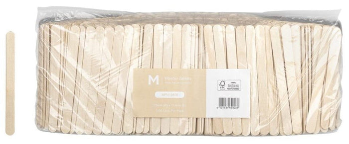 Compostable Natural Wooden Stir Sticks, 10mm x 175mm x 10,000 pieces MPH16405