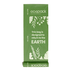 Compostable Wheelie Bin Liners 140L, Natural, 20 Rolls x 5's (100 bags) ECED-2114