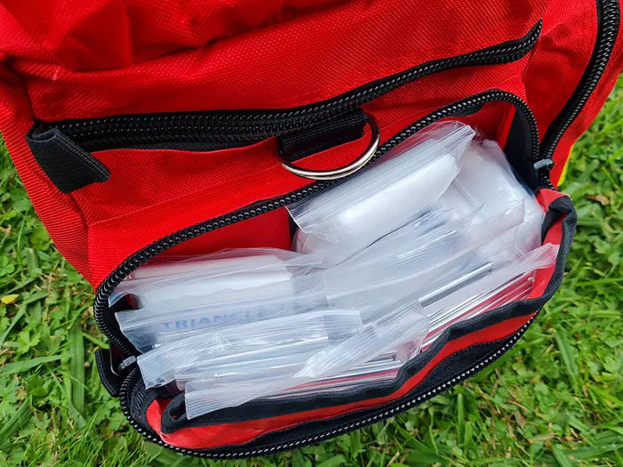 Comprehensive Emergency Major / Mass Incident First Aid Kit, Aimed for up to 25 Injured Individuals, with an assortment of light to serious injuries, Check contents to see if it fits your needs DTMIK25P