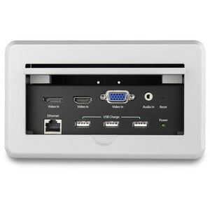 Box Connettività A/V StarTech Per Sale Conferenze - Ingressi HDMI/VGA/DisplayPort E Ricarica USB