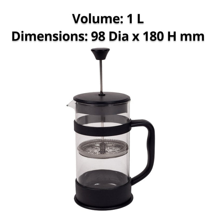Connoisseur 1L / 8 Cup Coffee and Tea Plunger WE531108