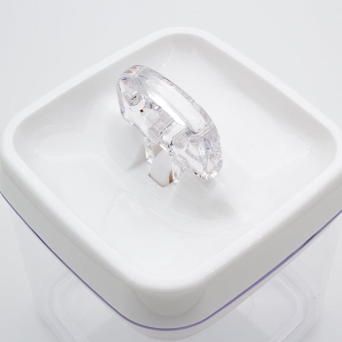 Connoisseur Flip-Tite 1.0L Airtight & BPA Free Square Canister WE424001