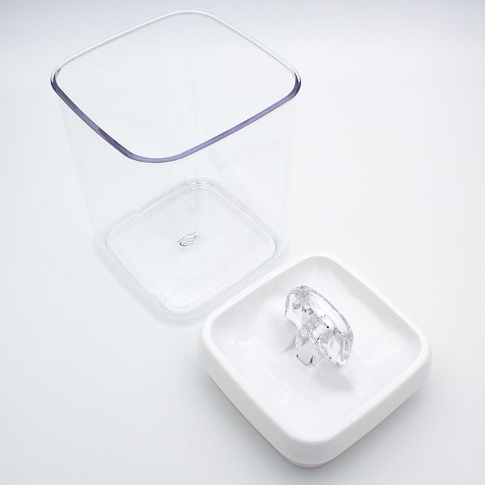 Connoisseur Flip-Tite 1.7L Airtight & BPA Free Square Canister WE424018