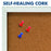 Corkboard With 1 Door - Aluminium Frame 900 x 600mm AOQT2363