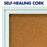 Corkboard With 1 Door - Aluminium Frame 900 x 600mm AOQT2363