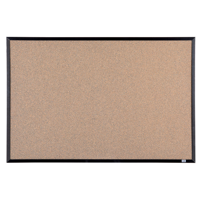 Corkboard With Black Plastic Frame 900 x 600mm AOQTNNCB0906