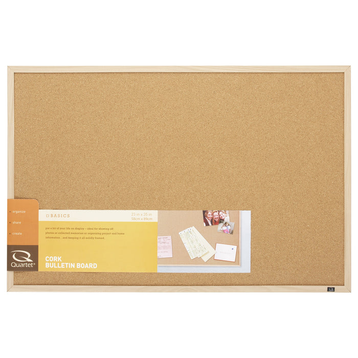 Corkboard With Oak Frame 580 x 890mm AOQT35-380352Q