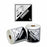 CORROSIVE 8 Printed Permanent Adhesive Label 99mm x 99mm x 500 Labels per roll MPH15350