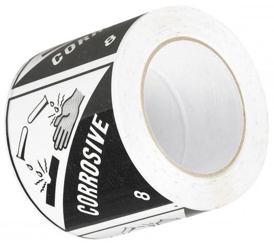 CORROSIVE 8 Printed Rippable Sellotape RIP096C Label 96mm x 100mm CX2092487