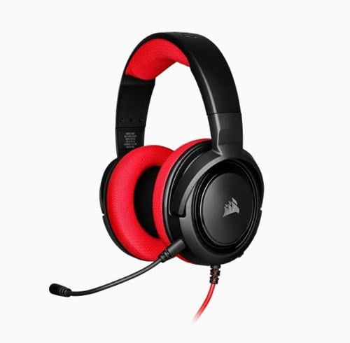 Corsair HS35 Stereo Gaming Headset, Red NN79522