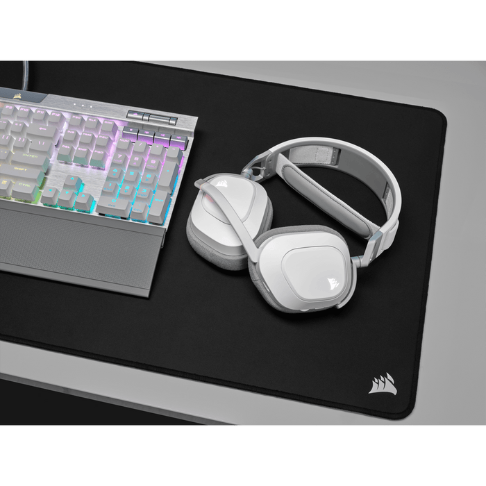 Corsair HS80 RGB Gaming Wireless Headset, White NN86373
